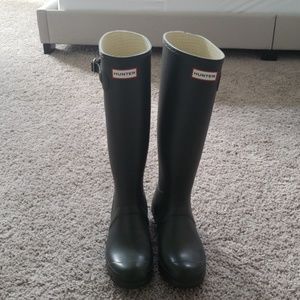Hunter Dark Green Original rain boots